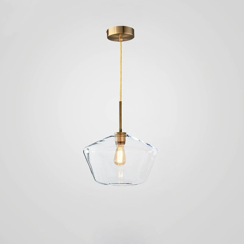 WOMO Geometric Glass Pendant Light-WM2800