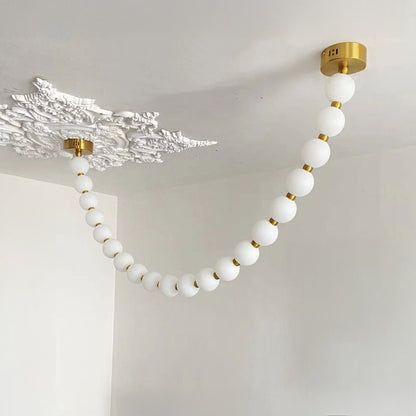 WOMO Pearl Necklace Chandelier-WM2806