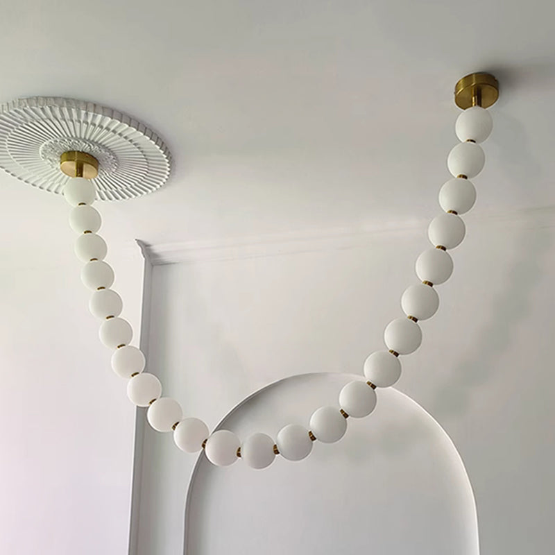 WOMO Pearl Necklace Chandelier-WM2806