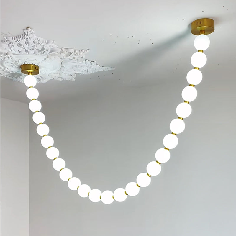 WOMO Pearl Necklace Chandelier-WM2806