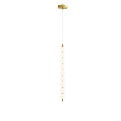 WOMO Long Pearl Chandelier-WM2807