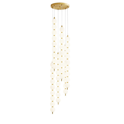 WOMO Long Pearl Chandelier-WM2807