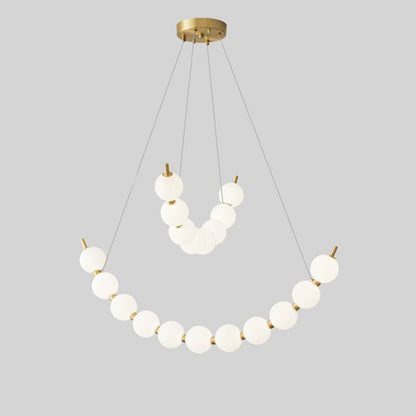 WOMO Pearl Arc Chandeliere-WM2808