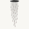 WOMO Raindrop Glass Chandelier-WM2809 thumbnail