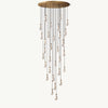 WOMO Raindrop Glass Chandelier-WM2809 thumbnail