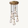 WOMO Raindrop Glass Chandelier-WM2809 thumbnail
