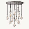 WOMO Raindrop Glass Chandelier-WM2809 thumbnail