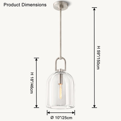 WOMO Modern Glass Pendant Light-WM2898