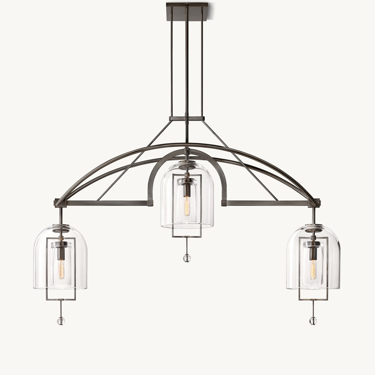 WOMO Bell Glass Chandelier-WM2814