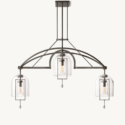 WOMO Bell Glass Chandelier-WM2814