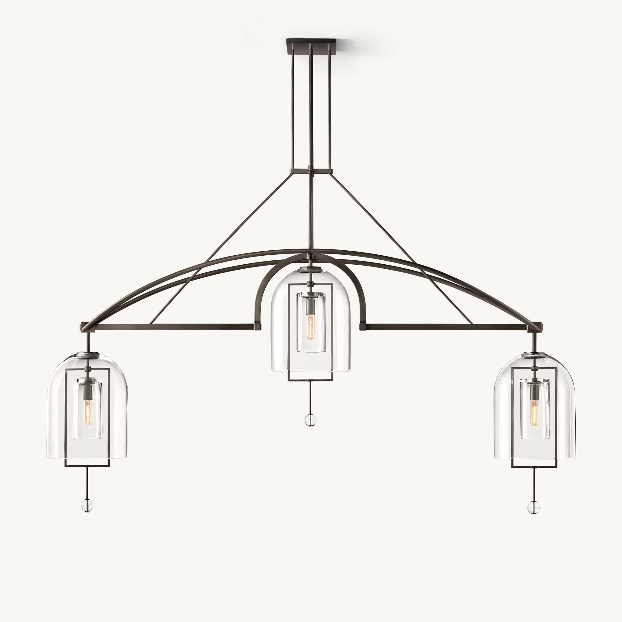 WOMO Bell Glass Chandelier-WM2814