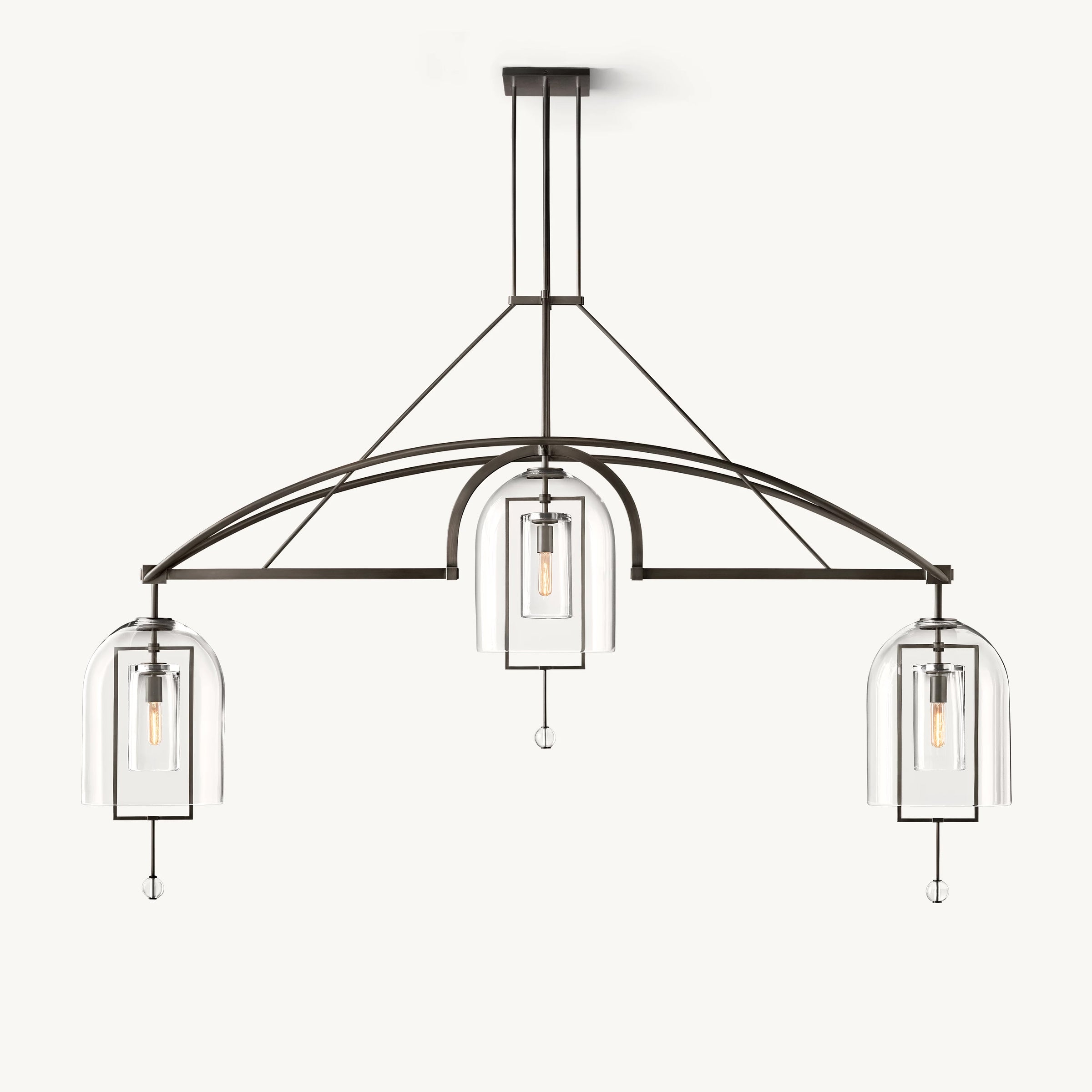 WOMO Bell Glass Chandelier-WM2814