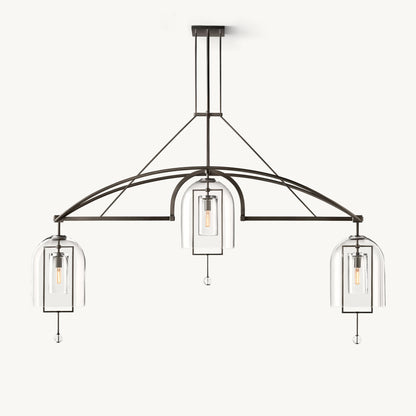 WOMO Bell Glass Chandelier-WM2814