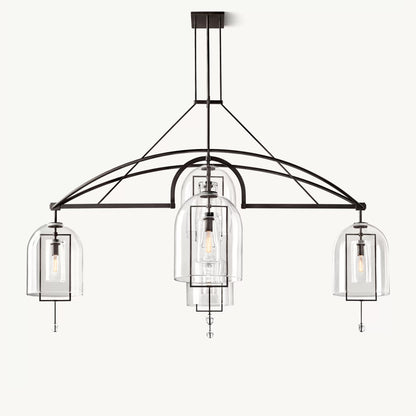 WOMO Bell Glass Chandelier-WM2813