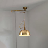 WOMO Glass Dome Offset Pendant Light-WM2591