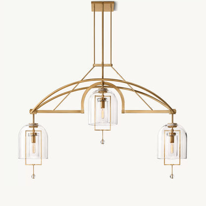 WOMO Bell Glass Chandelier-WM2814