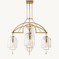 WOMO Bell Glass Chandelier-WM2813