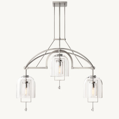 WOMO Bell Glass Chandelier-WM2814