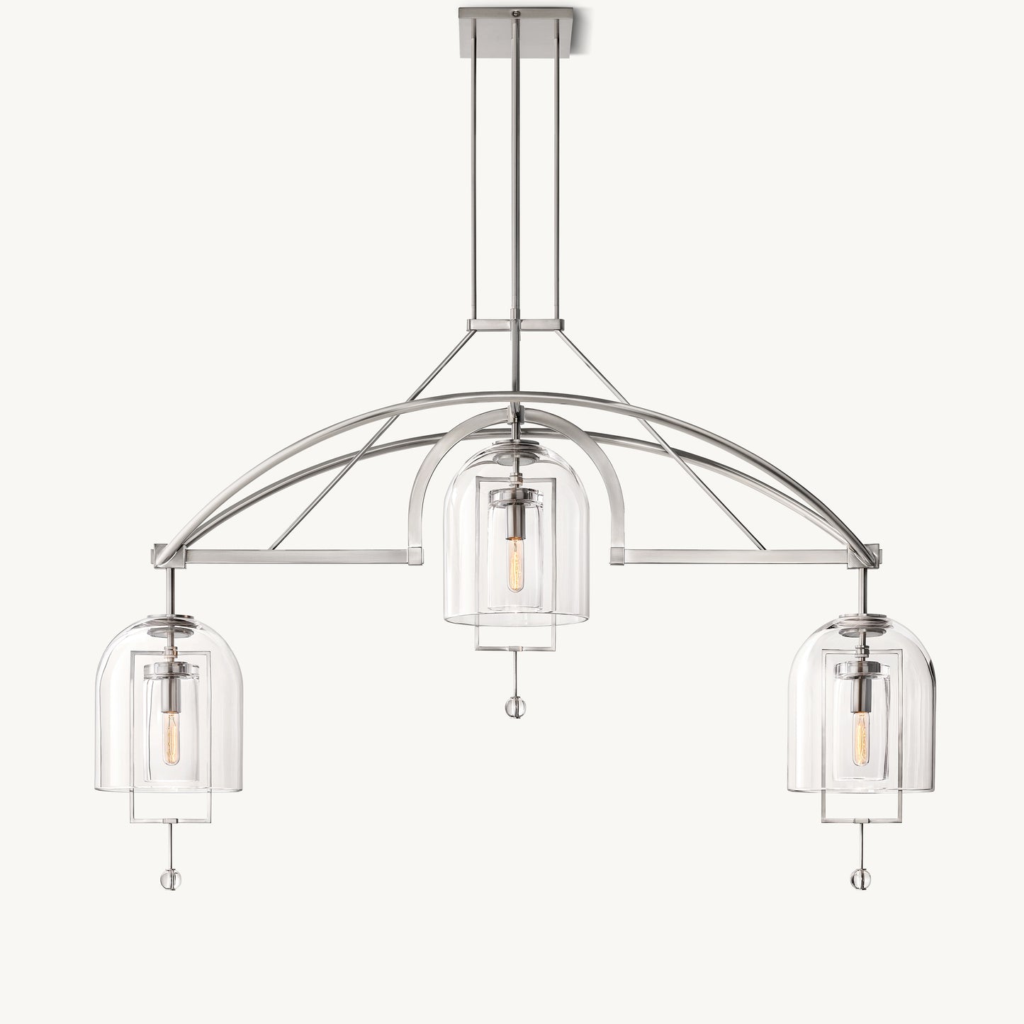 WOMO Bell Glass Chandelier-WM2814