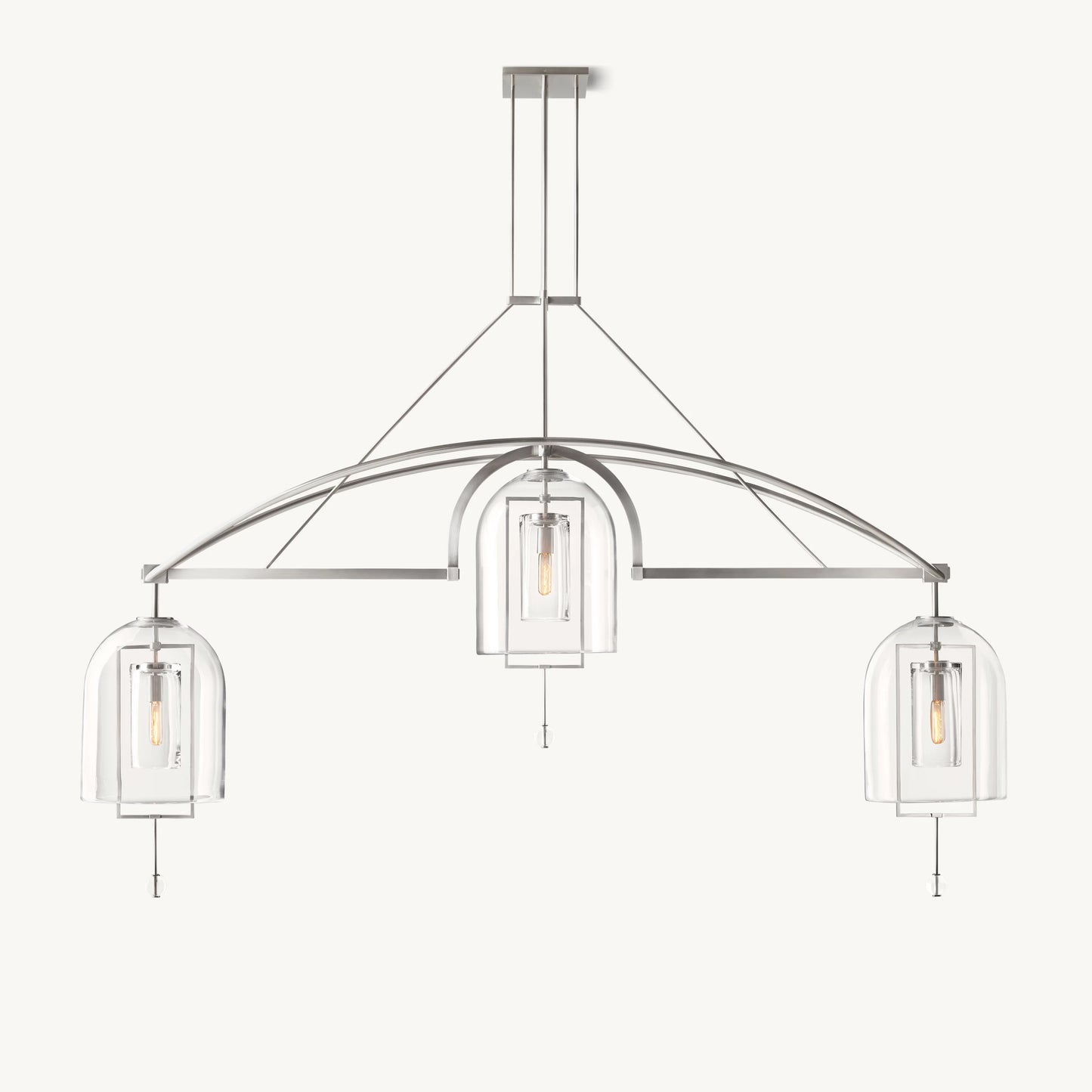 WOMO Bell Glass Chandelier-WM2814