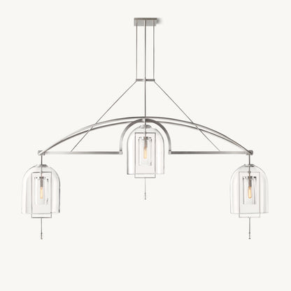 WOMO Bell Glass Chandelier-WM2814