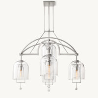 WOMO Bell Glass Chandelier-WM2813