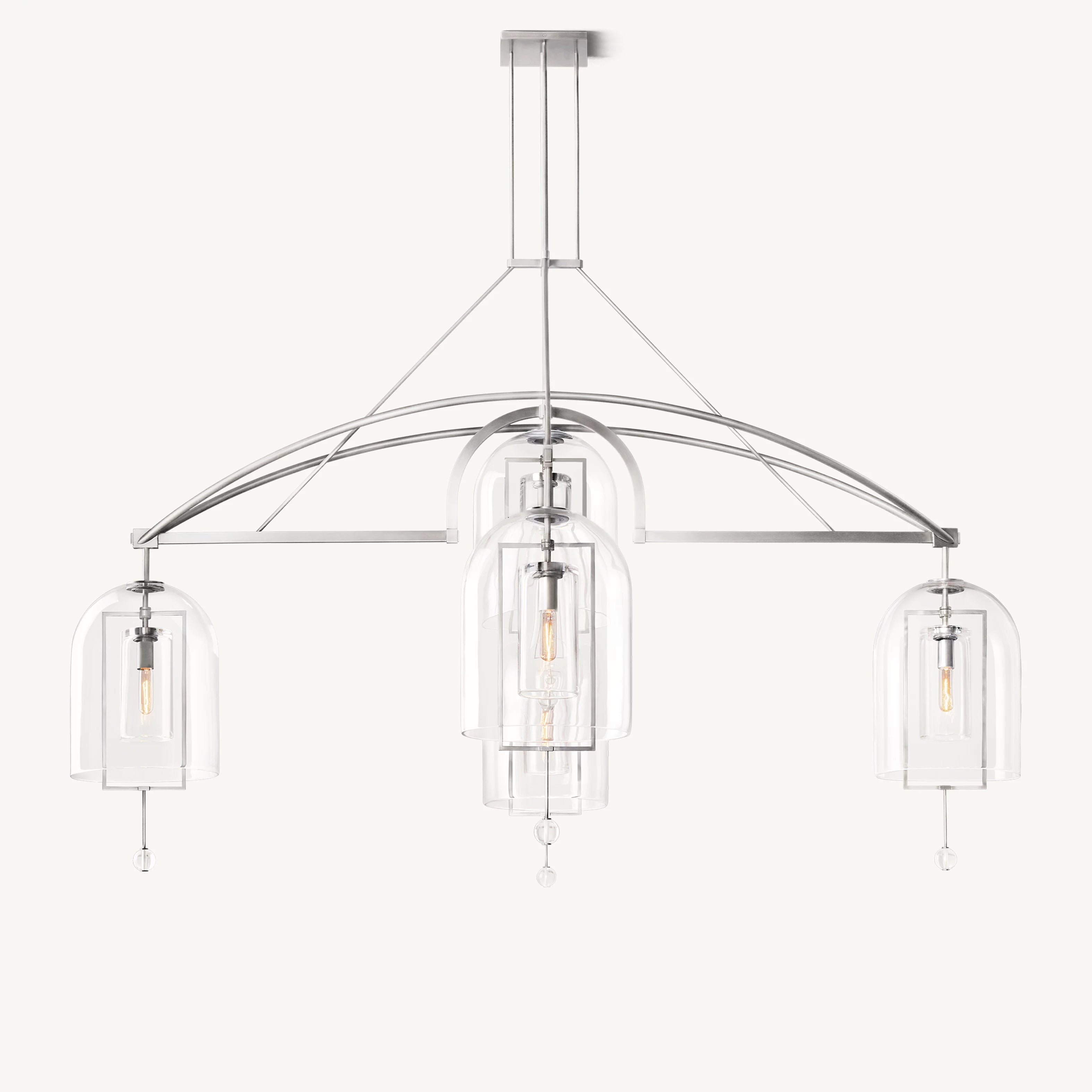 WOMO Bell Glass Chandelier-WM2813
