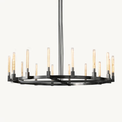 WOMO Candle Round Chandelier-WM2815