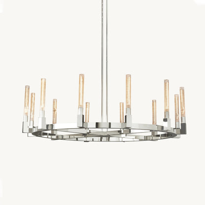 WOMO Candle Round Chandelier-WM2815