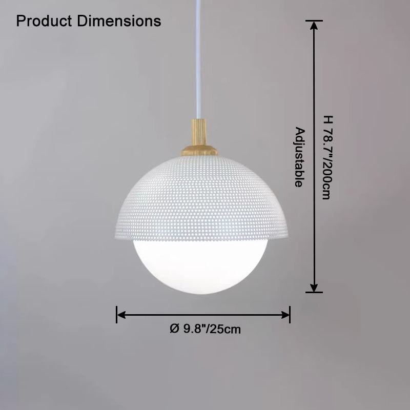 WOMO Globe Glass Pendant Light-WM2831