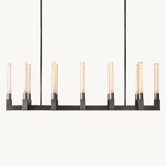 WOMO Candle Linear Chandelier-WM2816