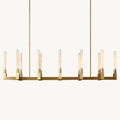 WOMO Candle Linear Chandelier-WM2816