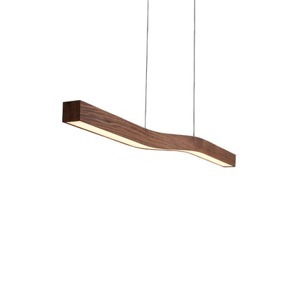 WOMO Wood Linear Pendant Light-WM2443