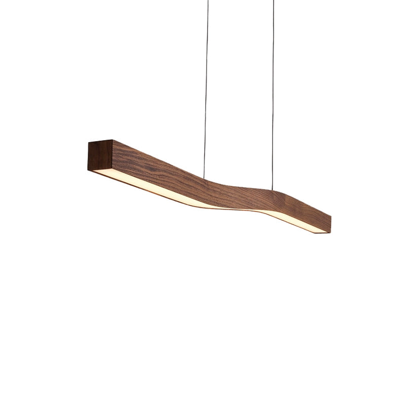 WOMO Wood Linear Pendant Light-WM2443