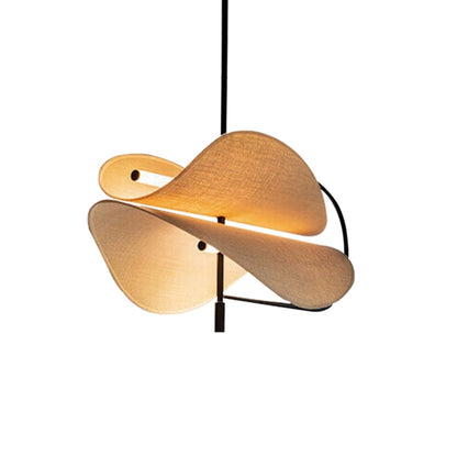 WOMO Japandi Linen Chandelier-WM2817