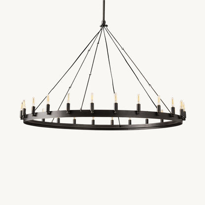 WOMO Candle Round Chandelier-WM2818