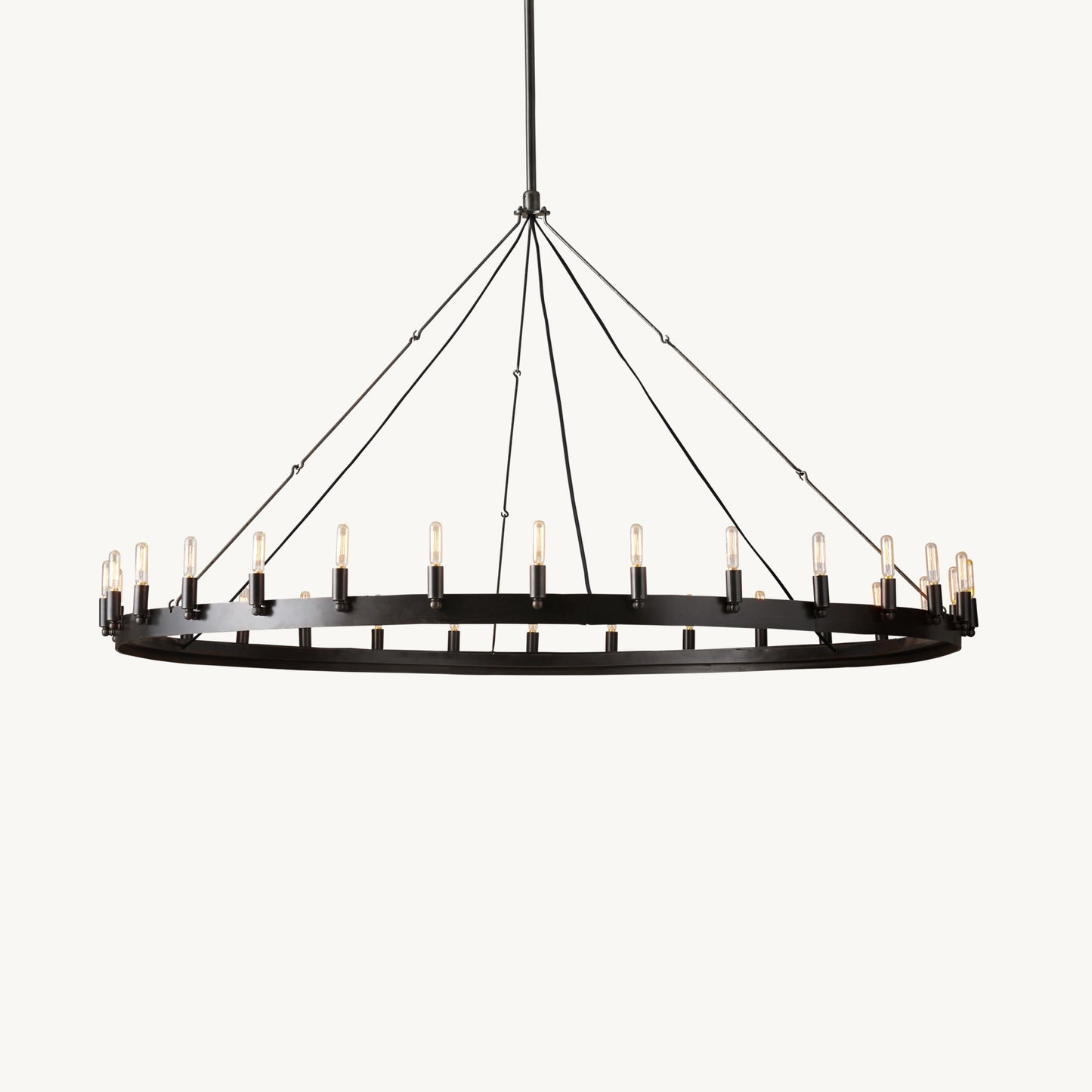 WOMO Candle Round Chandelier-WM2818