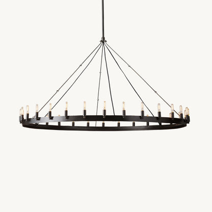 WOMO Candle Round Chandelier-WM2818