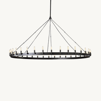 WOMO Candle Round Chandelier-WM2818