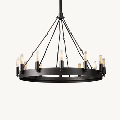 WOMO Candle Round Chandelier-WM2818