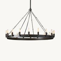 WOMO Candle Round Chandelier-WM2818