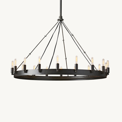 WOMO Candle Round Chandelier-WM2818