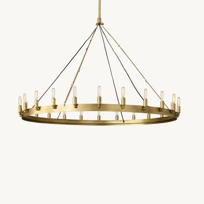 WOMO Candle Round Chandelier-WM2818