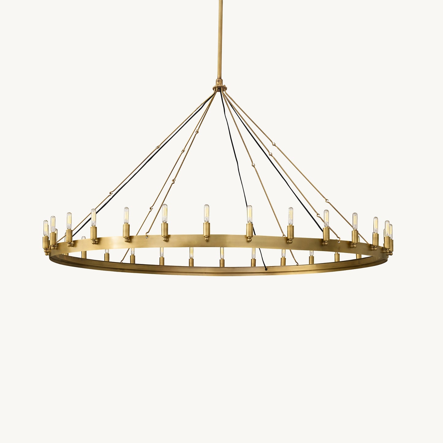 WOMO Candle Round Chandelier-WM2818