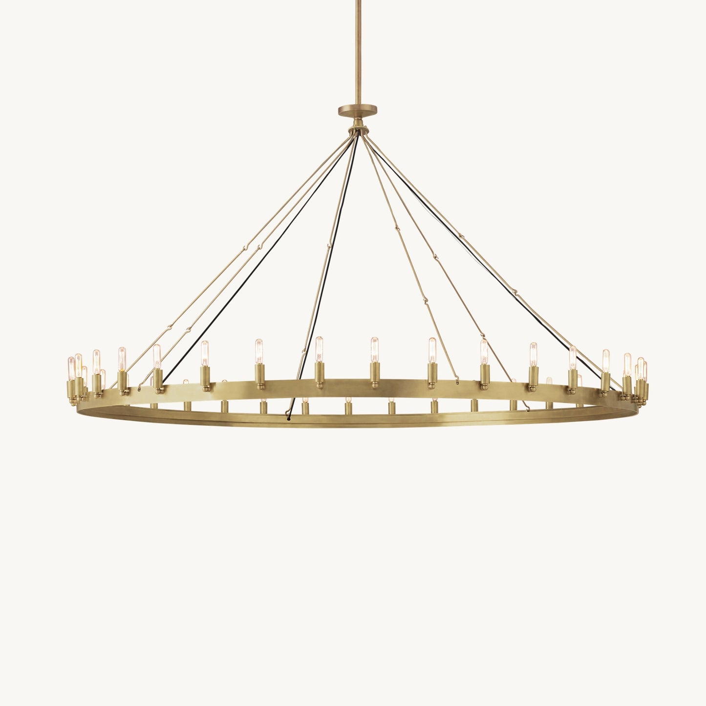 WOMO Candle Round Chandelier-WM2818