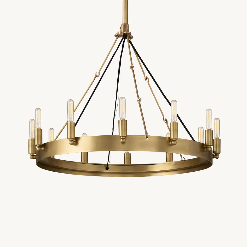 WOMO Candle Round Chandelier-WM2818