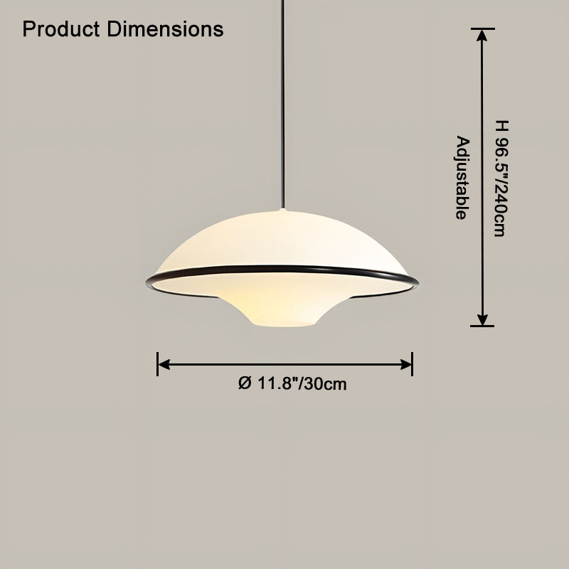 WOMO Flying Saucer Pendant Light-WM2819