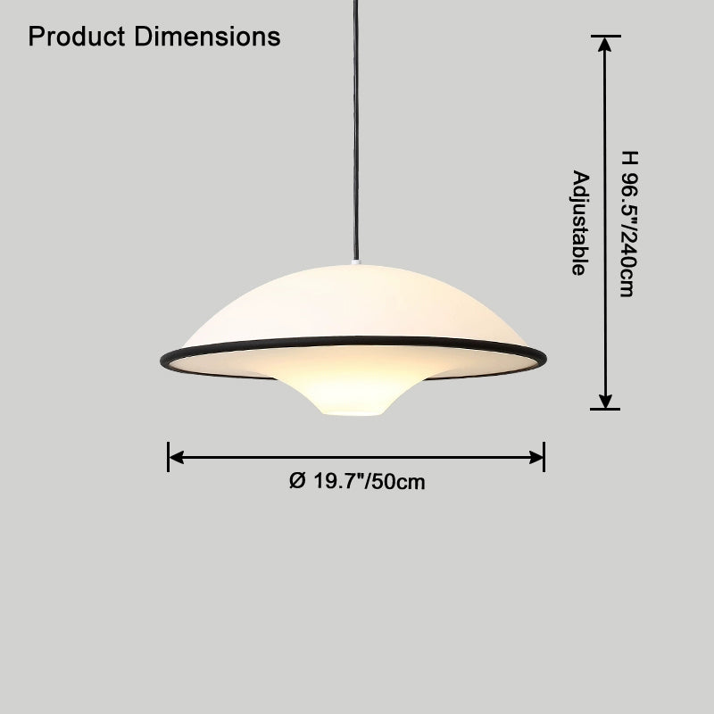 WOMO Flying Saucer Pendant Light-WM2819