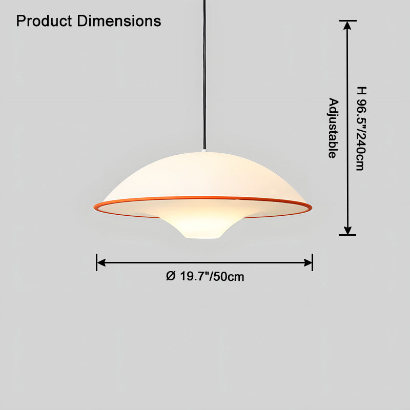 WOMO Flying Saucer Pendant Light-WM2819