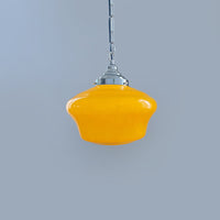 WOMO Schoolhouse Glass Pendant Light-WM2824